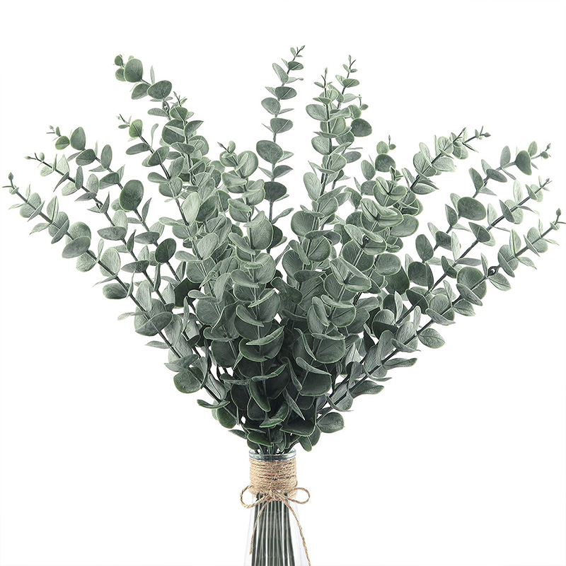 Fiddle Leaf Fig - 20 stks Kunstmatige Eucalyptus Stengels Bladeren