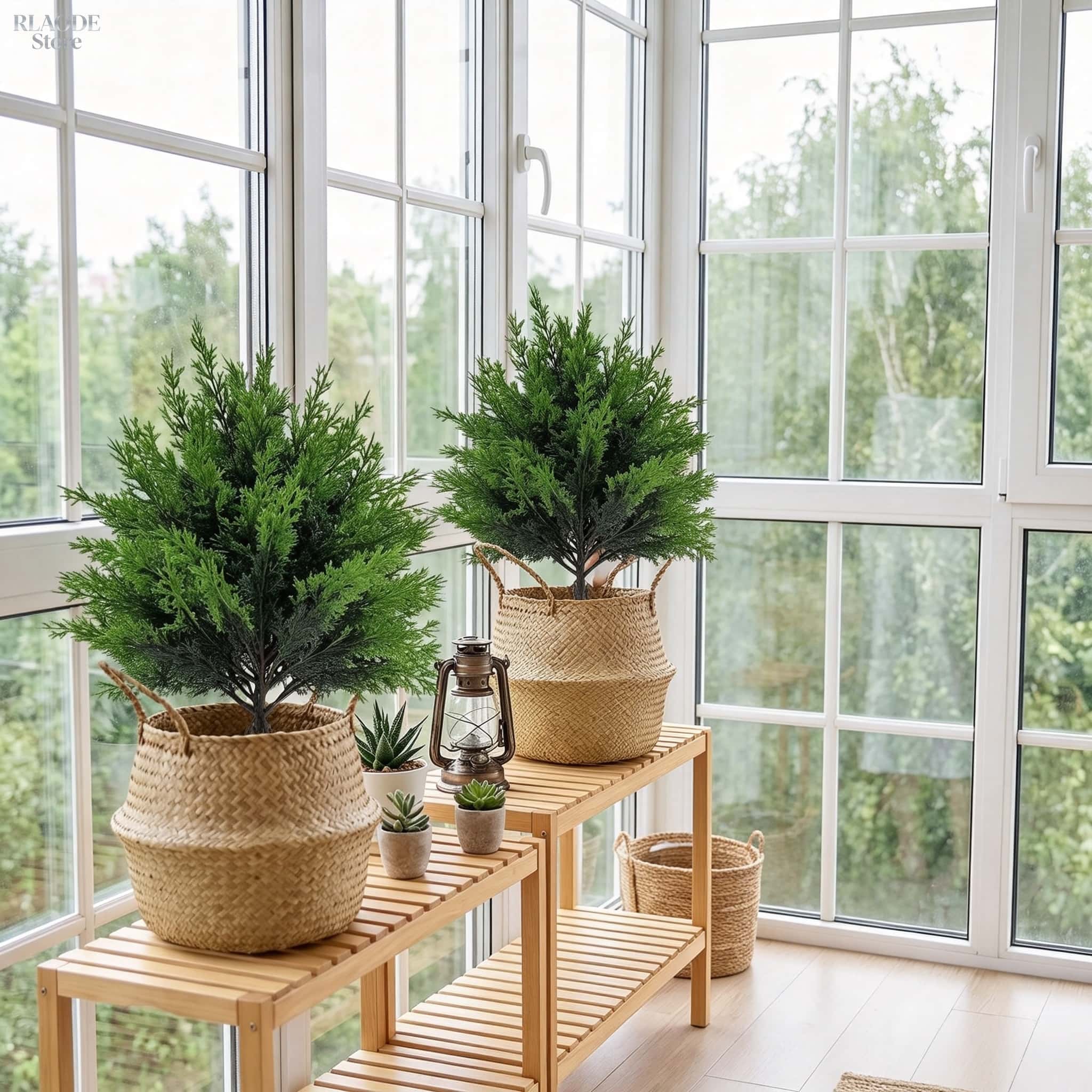 2 stuks kunstmatig groen voor  - Fiddle Leaf Fig recensie en prijs