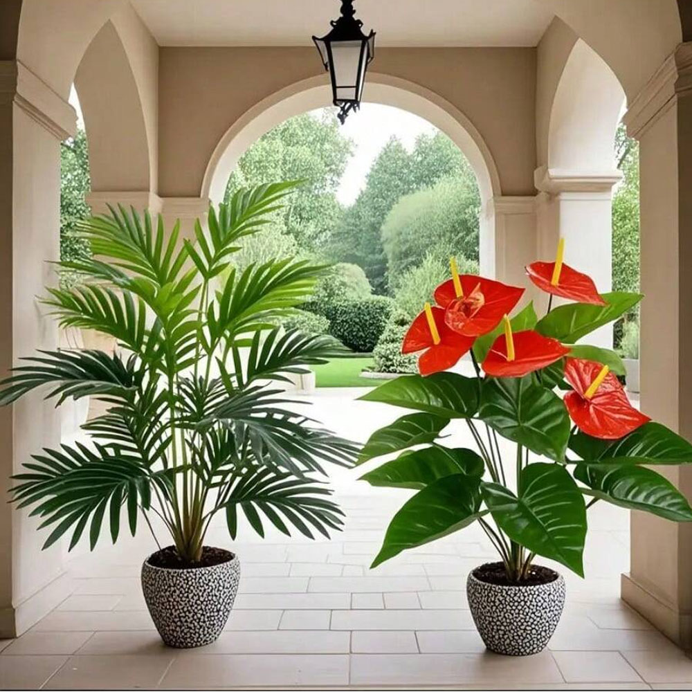 2sets Grote Kunstmatige Palmpl - Fiddle Leaf Fig recensie en prijs