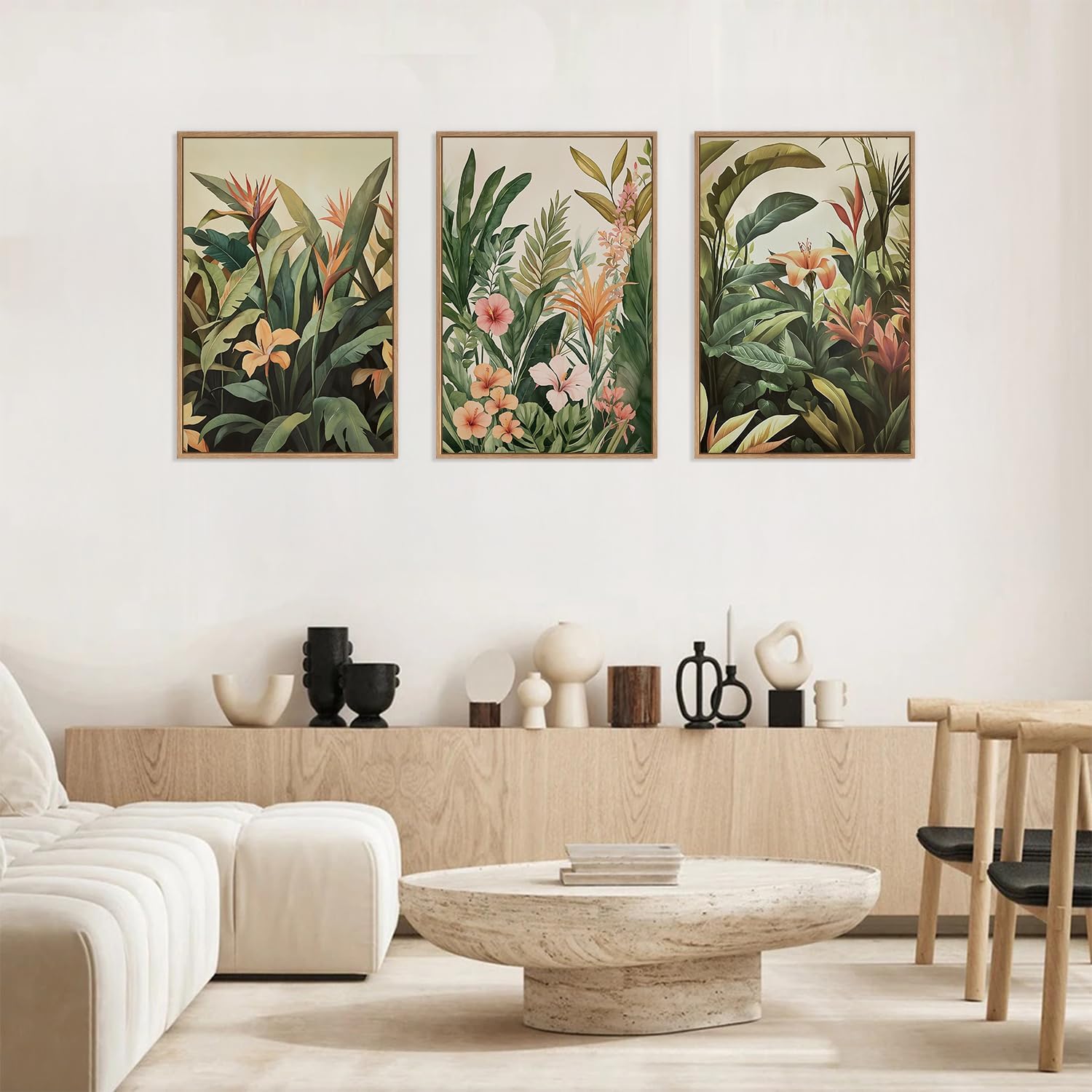 3 stks/set frameloze canvas sc - Plant Parenting recensie en prijs
